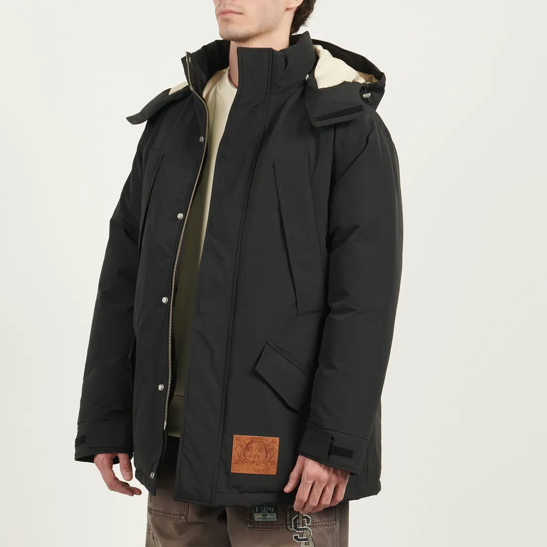 Evisu Мужской пуховик Water Repellent Nylon Down