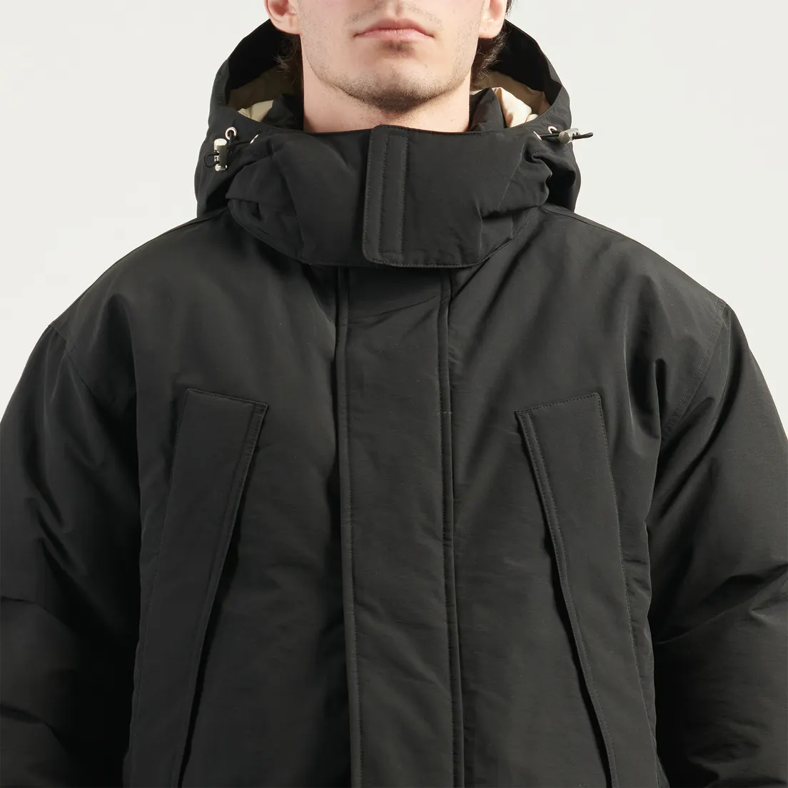 Evisu Мужской пуховик Water Repellent Nylon Down