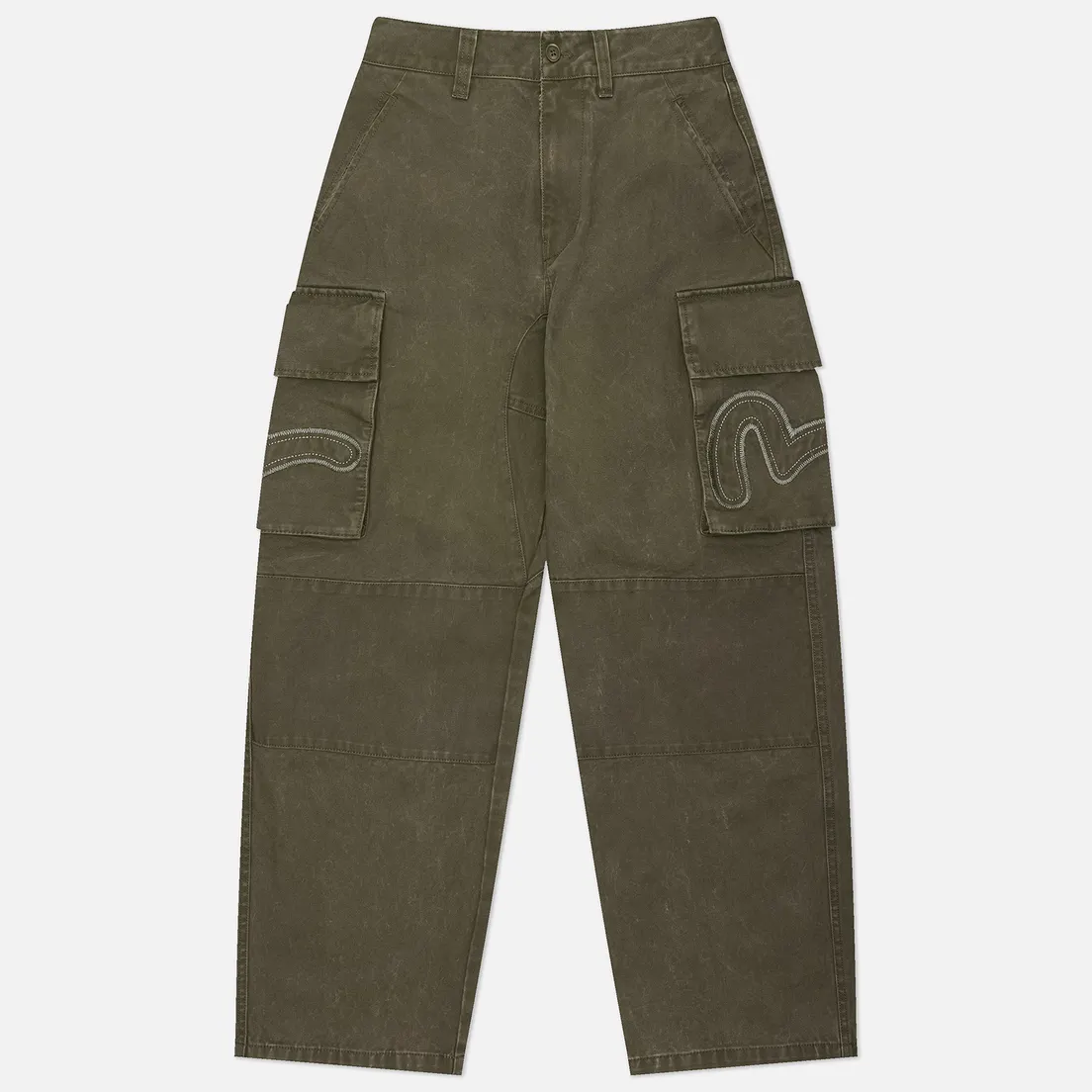Evisu Мужские брюки Washed Cargo Loose