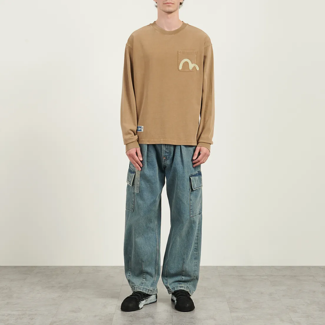 Evisu Мужской лонгслив Seagull Pocket