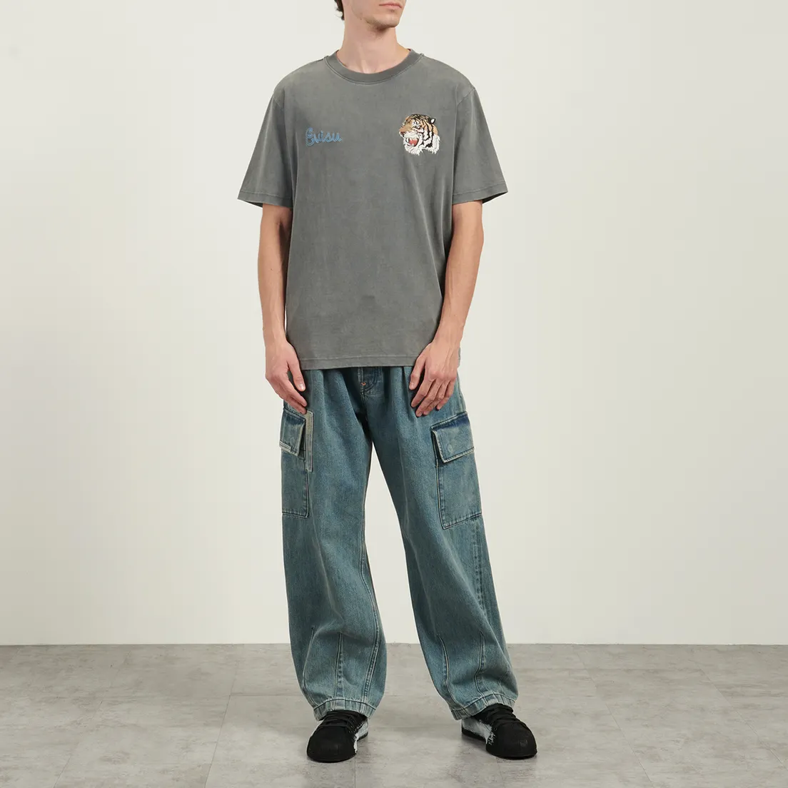 Evisu Мужская футболка Tiger Seagull