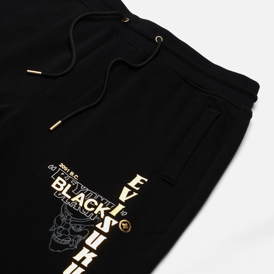 Мужские брюки Evisu Evisukuro & Hannya Black