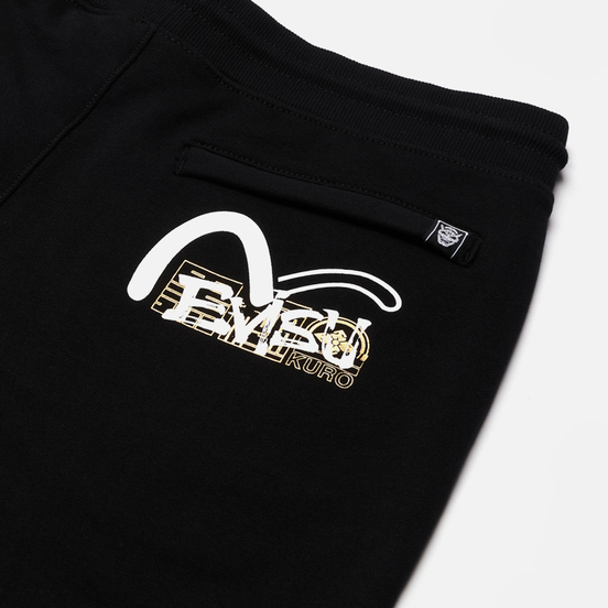 Мужские брюки Evisu Evisukuro & Hannya Black