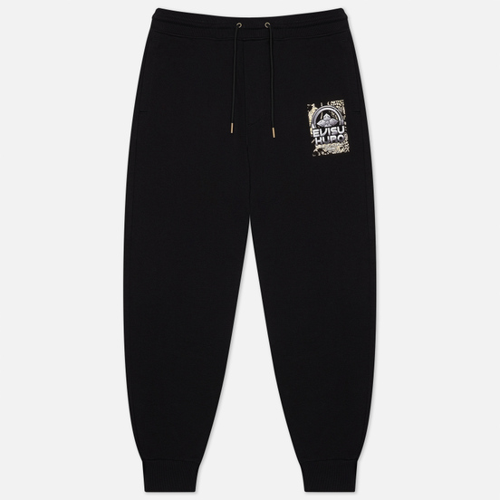 Мужские брюки Evisu Gold Waves Black
