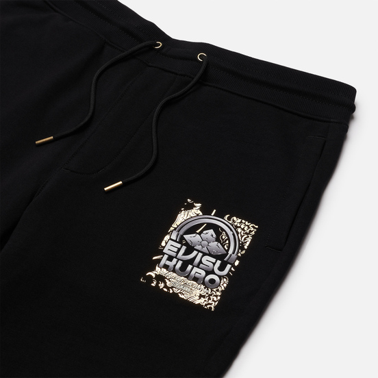 Мужские брюки Evisu Gold Waves Black