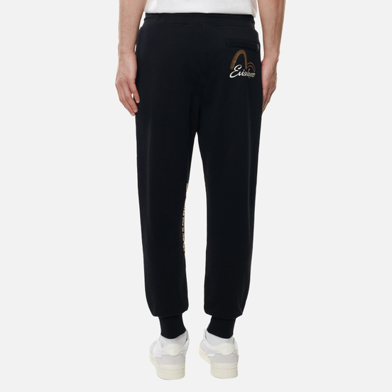 Мужские брюки Evisu Gold Waves Black