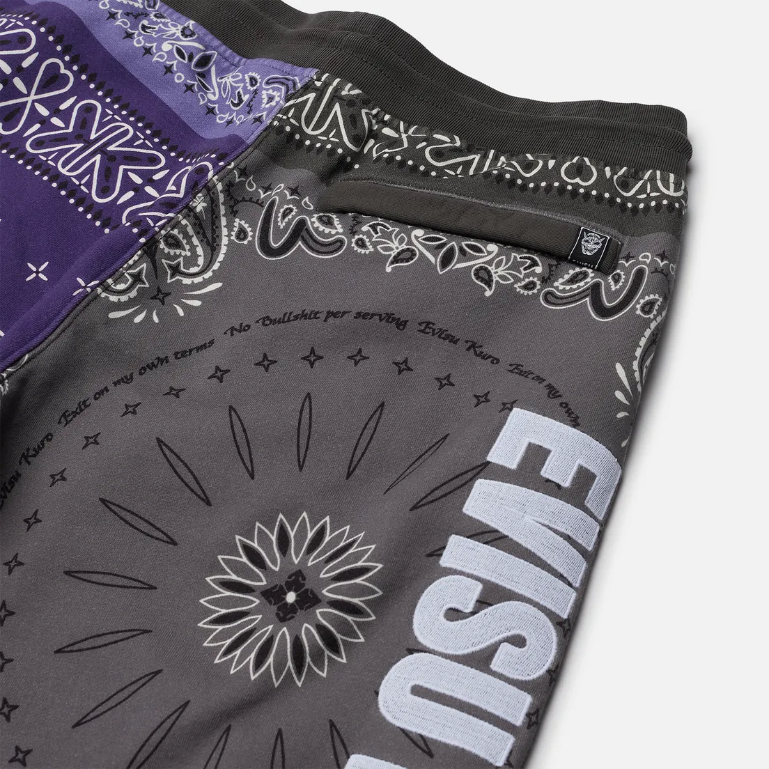 Evisu Мужские брюки Bandana Handkerchief All Over Printed
