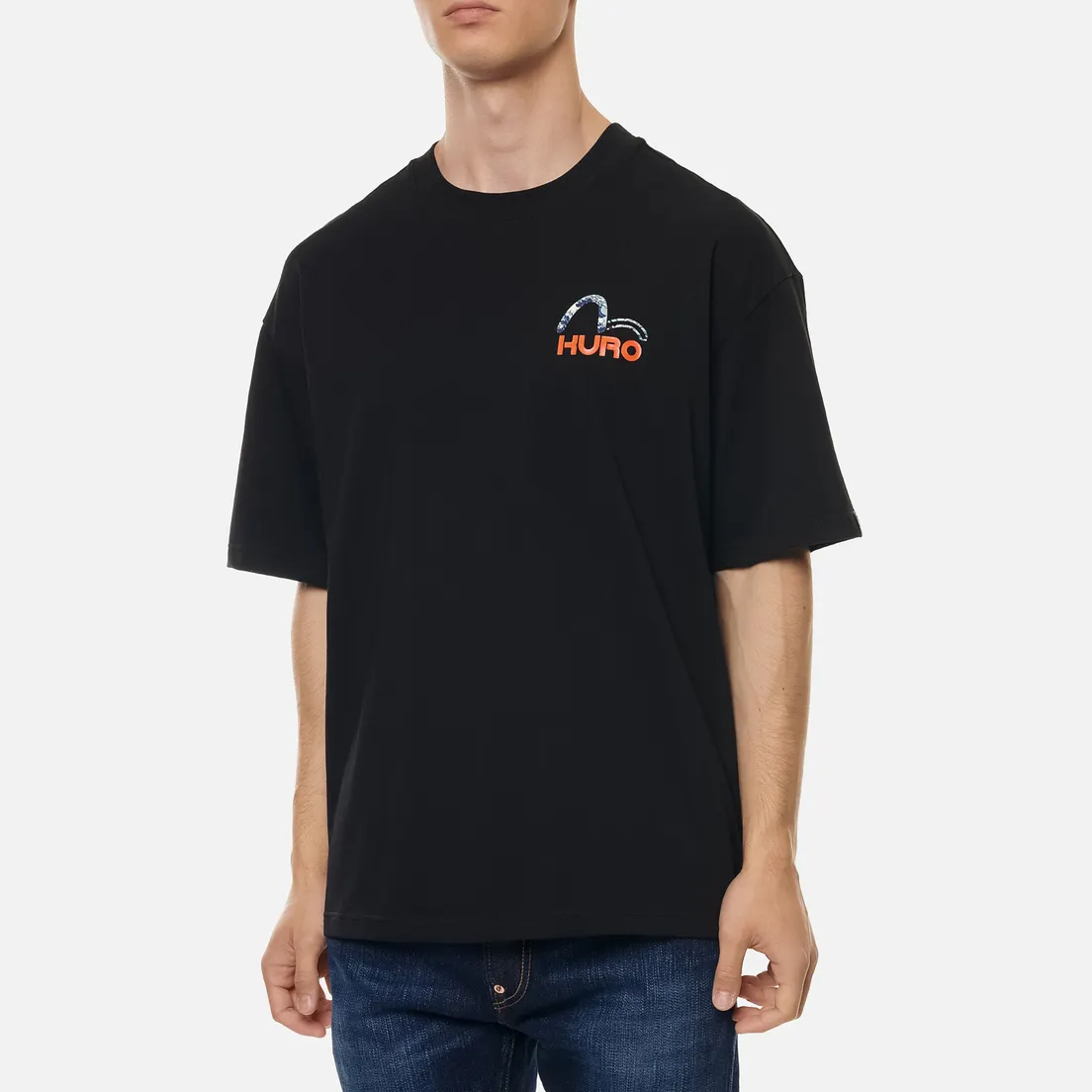 Evisu Мужская футболка Evisukuro Great Wave