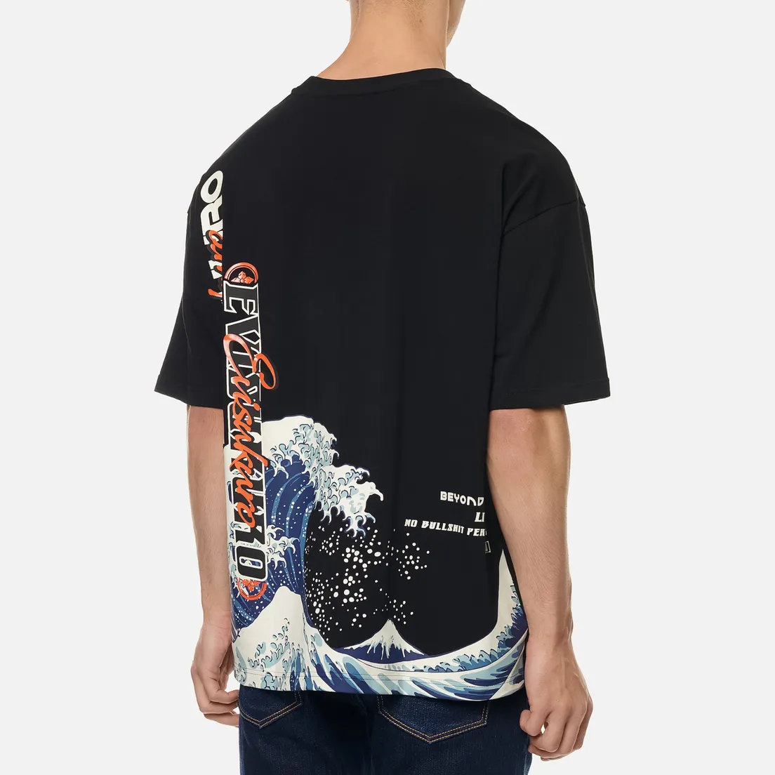 Evisu Мужская футболка Evisukuro Great Wave