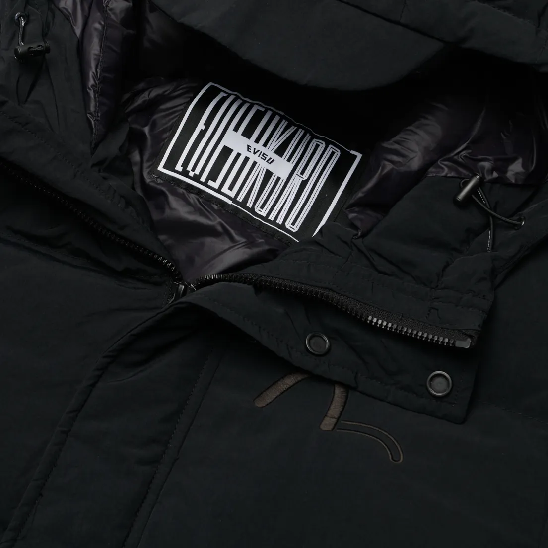 Evisu Мужской пуховик Evisukuro Elongated Down Parka