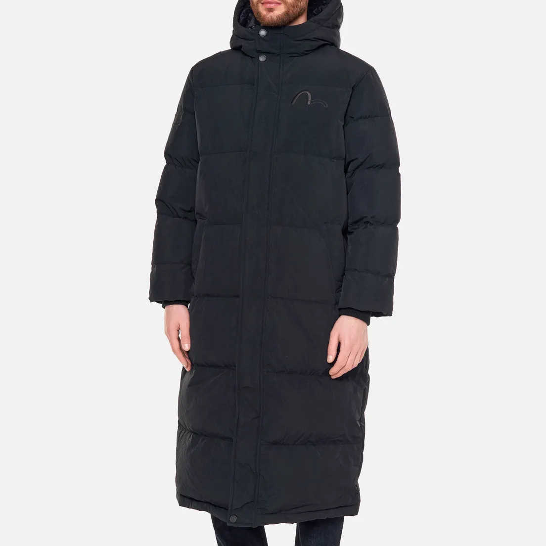 Evisu Мужской пуховик Evisukuro Elongated Down Parka