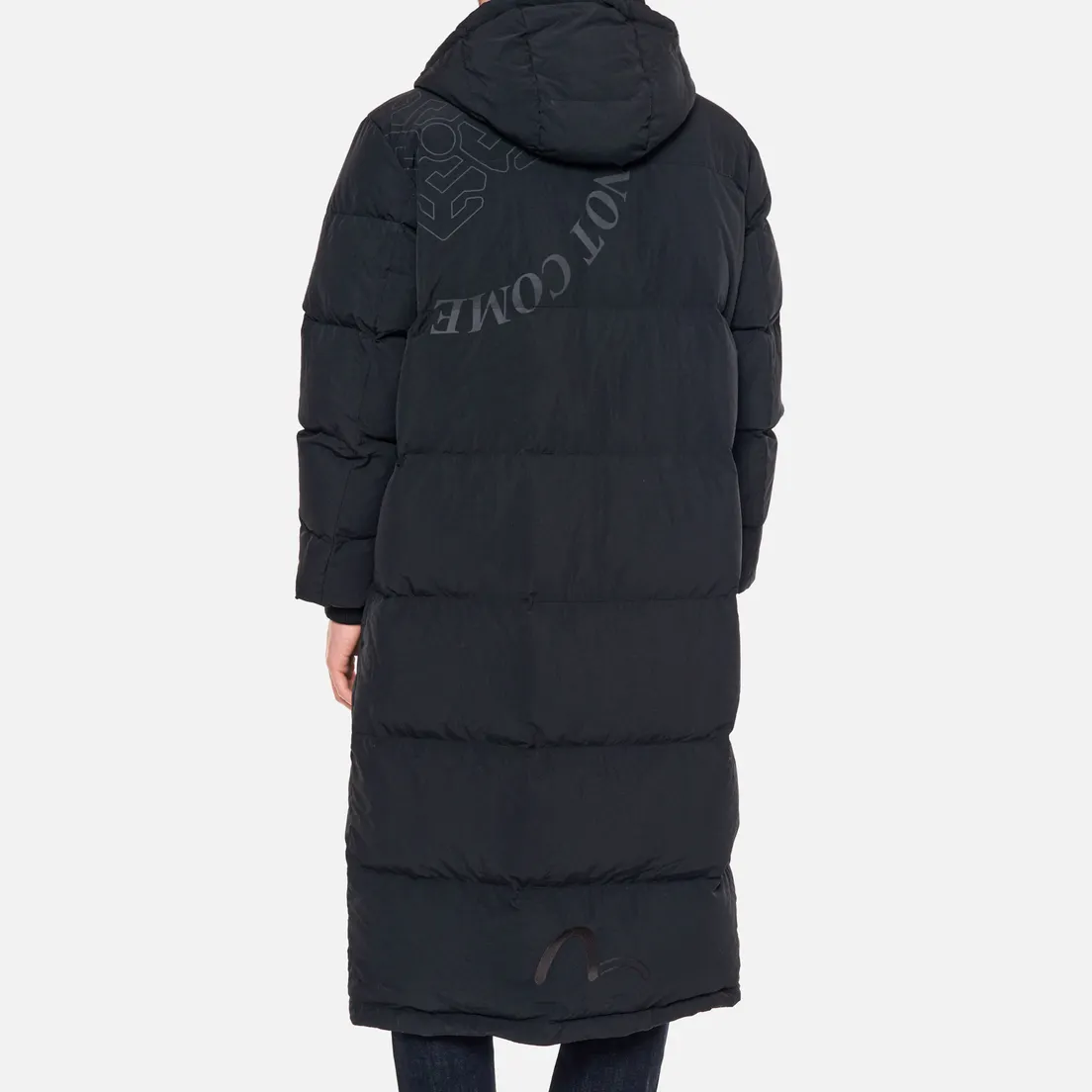 Evisu Мужской пуховик Evisukuro Elongated Down Parka