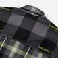 Мужская рубашка Evisu Evisukuro Oversized Contrast Plaid Flannel Green Check фото - 2