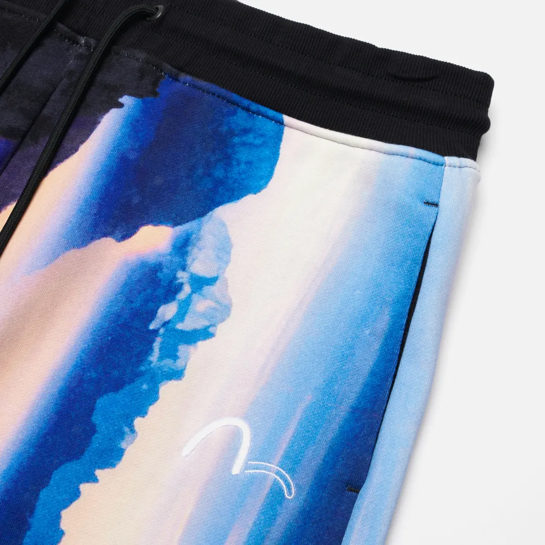 Evisu Мужские брюки Evisukuro Sea Of Clouds Digital Print