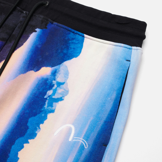 Мужские брюки Evisu Evisukuro Sea Of Clouds Digital Print All Over Print