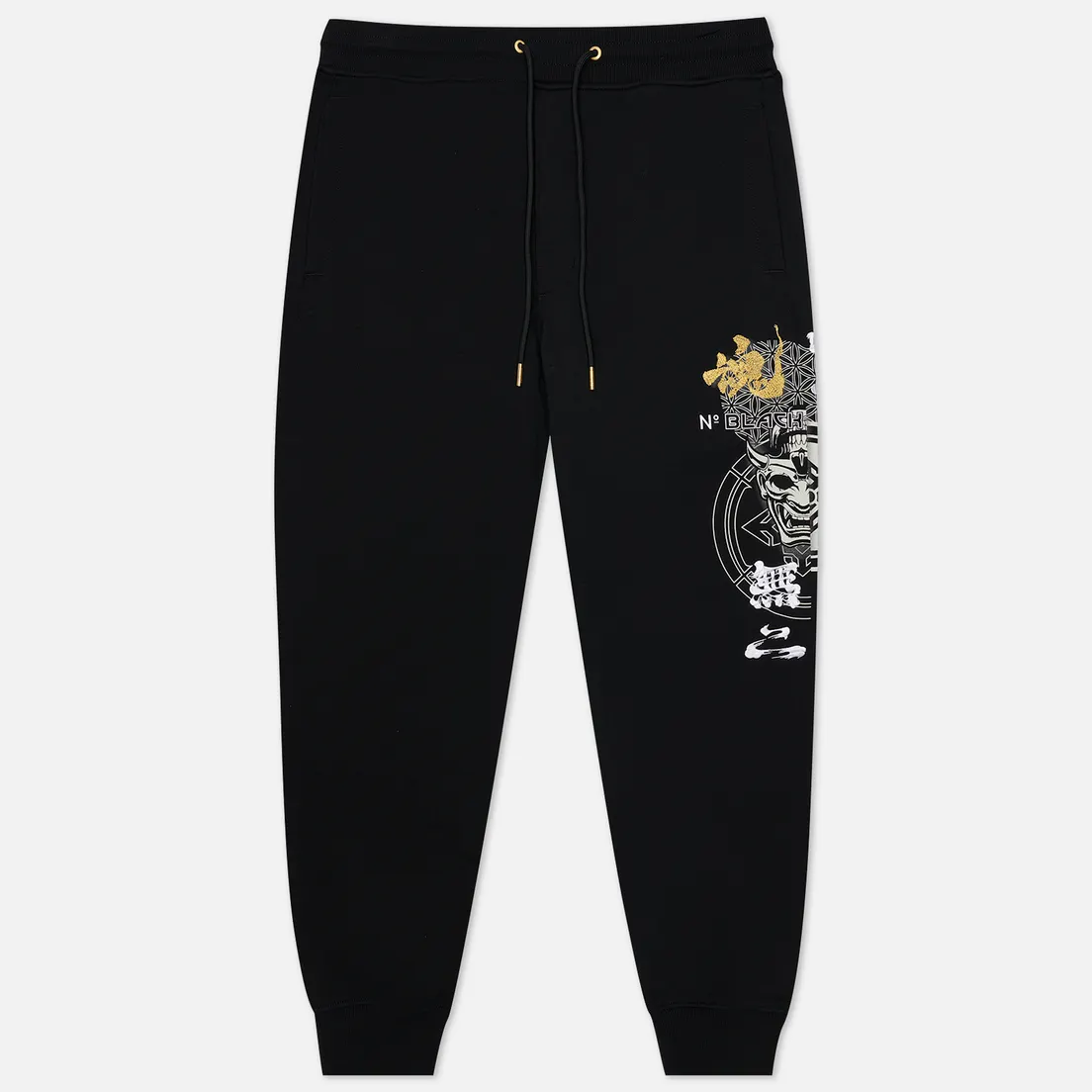 Evisu Мужские брюки Evisukuro Hannya Logo Printed