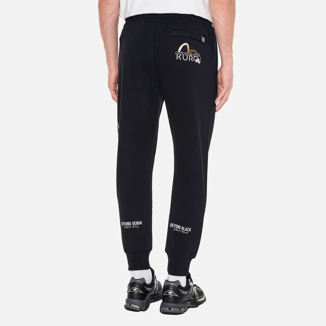 Evisu Мужские брюки Evisukuro Hannya Logo Printed
