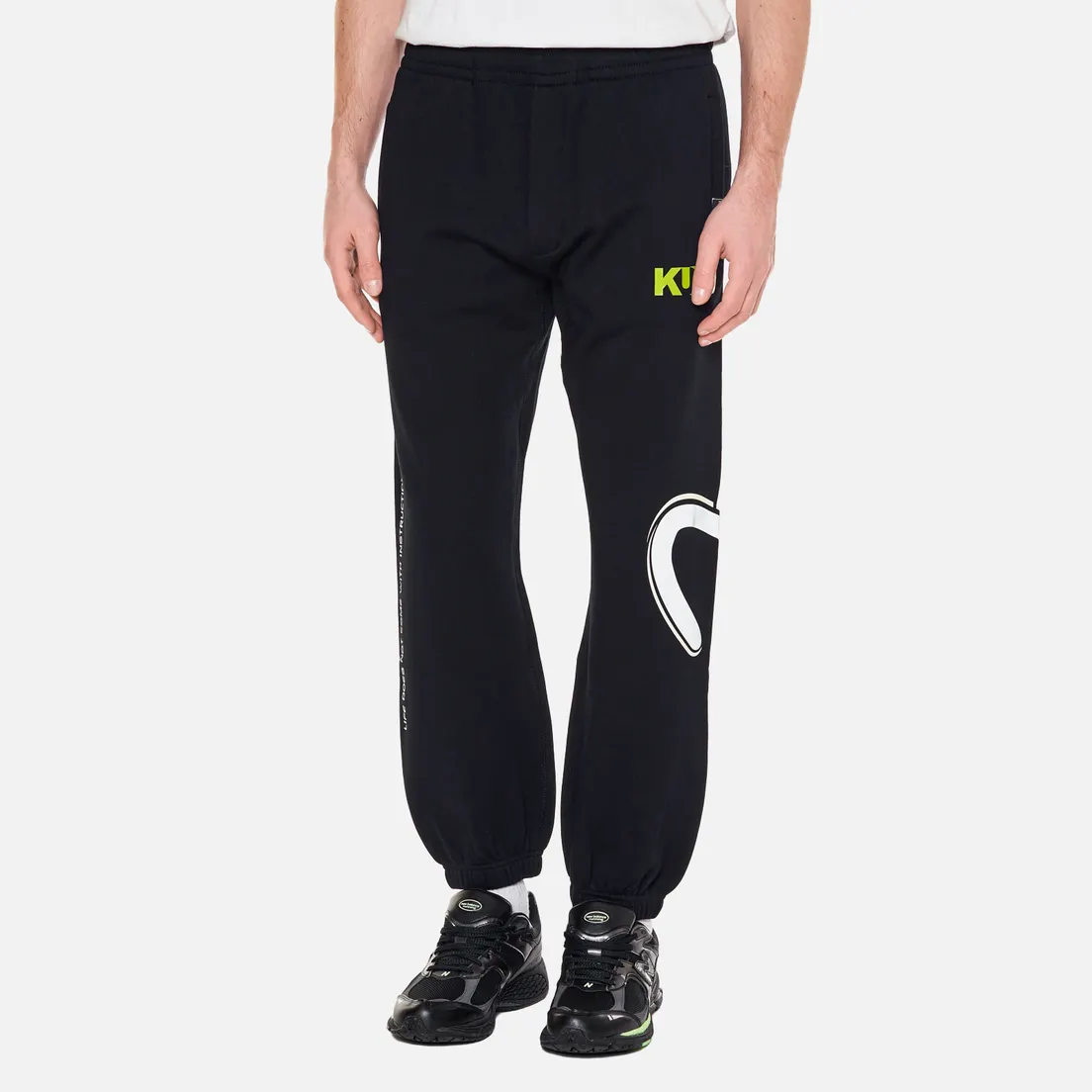 Evisu Мужские брюки Evisukuro Reflective Swing Seagull Printed