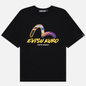 Мужская футболка Evisu Evisukuro Twilight Seagull Oversized Black фото - 0