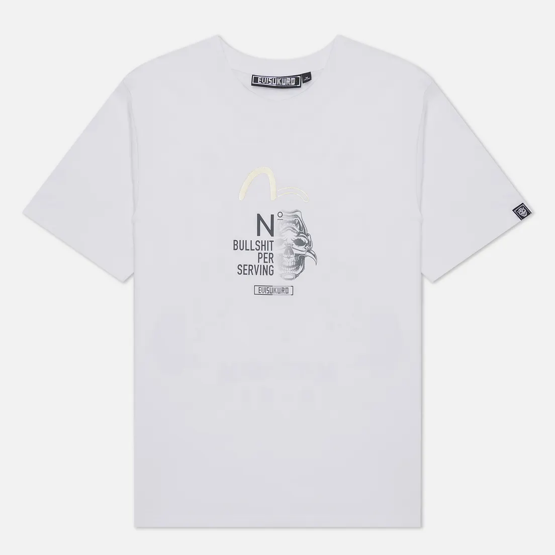 Evisu Мужская футболка Evisukuro Hannya Heraldry