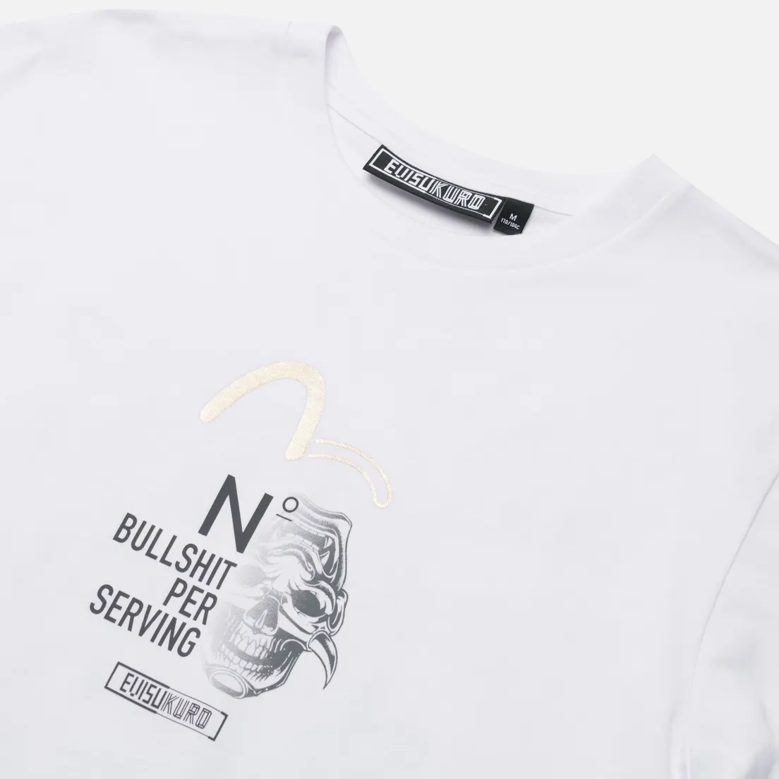Evisu Мужская футболка Evisukuro Hannya Heraldry