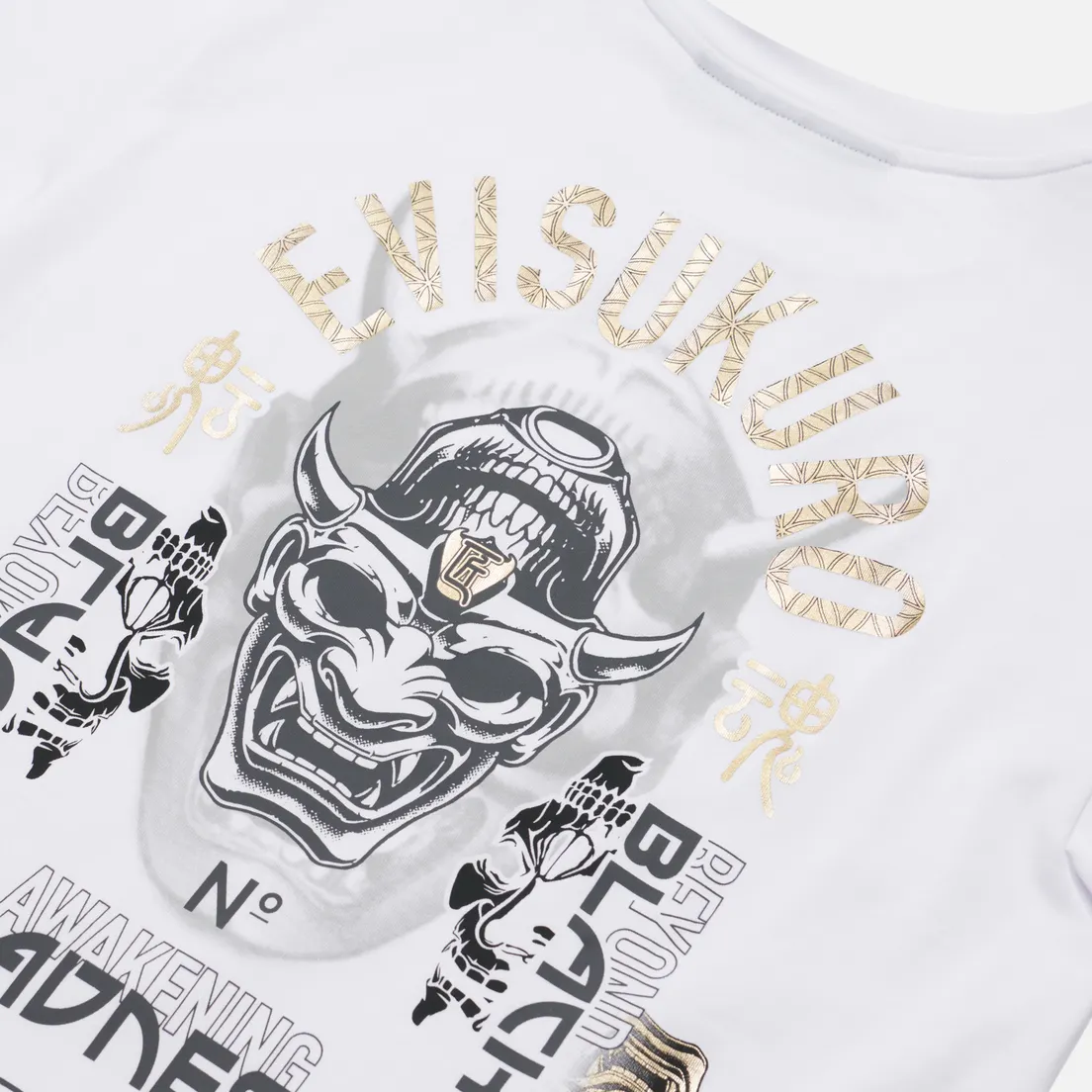Evisu Мужская футболка Evisukuro Hannya Heraldry