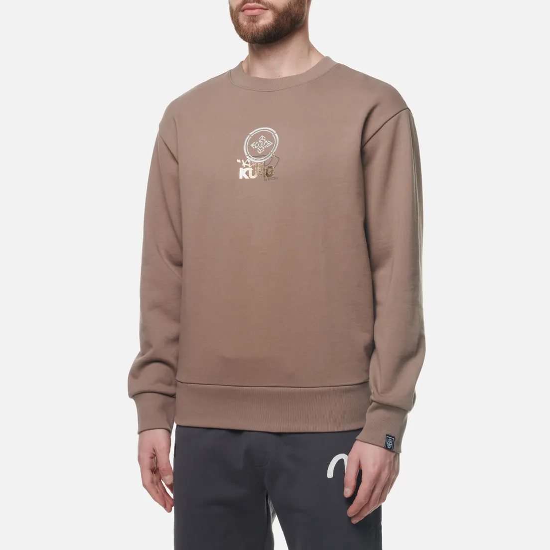 Evisu Мужская толстовка Melting Hannya Skull Embroidered