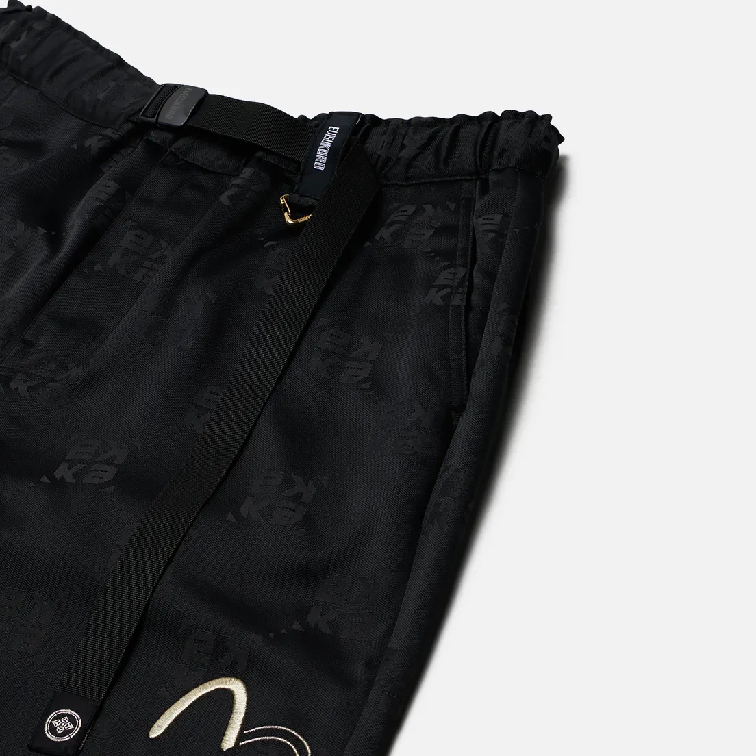 Evisu Мужские брюки Evisukuro AO Monogram Jacquard Joggers