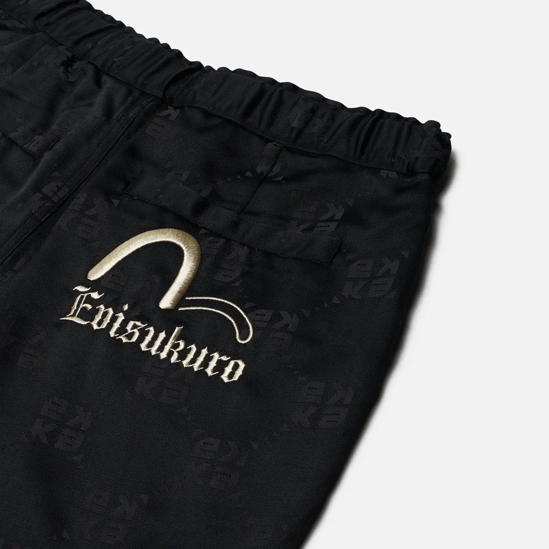 Evisu Мужские брюки Evisukuro AO Monogram Jacquard Joggers
