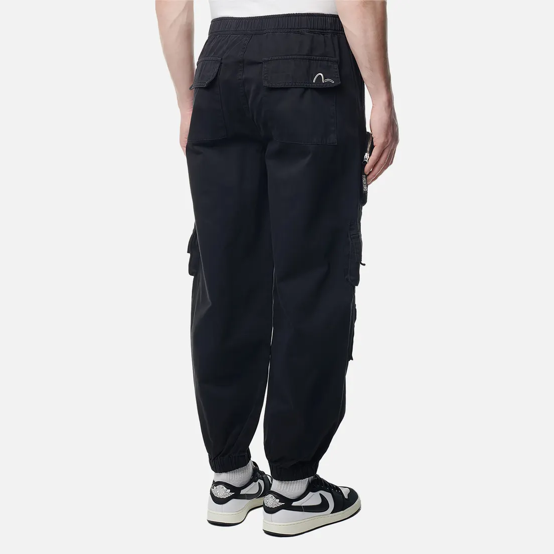Evisu Мужские брюки Evisukuro Garment Pigment Dyed Cargo Joggers
