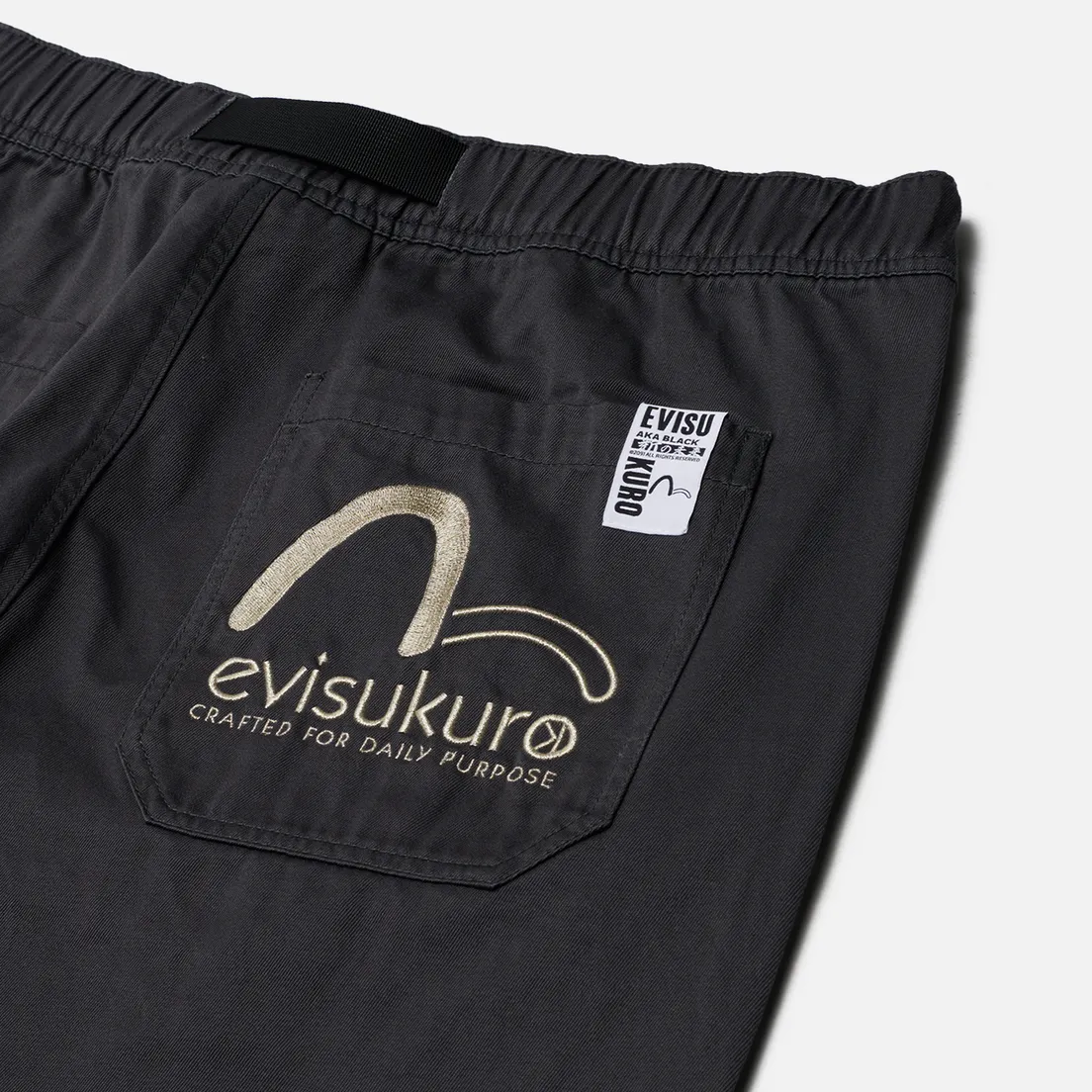 Evisu Мужские брюки Evisukuro Pocket Embroidered