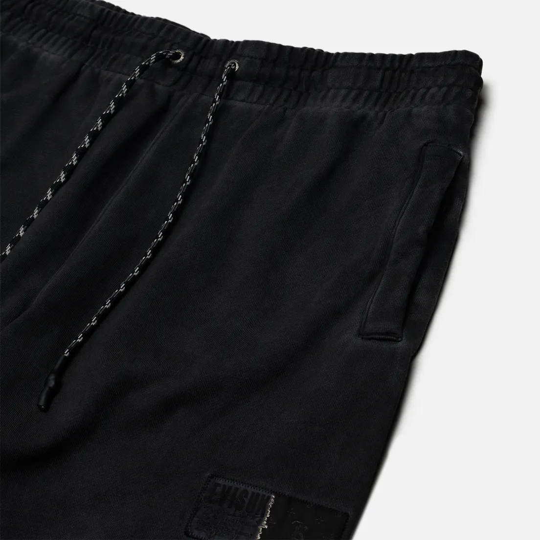 Evisu Мужские брюки Evisukuro Garment Pigment Dyed With Embroidered Logo