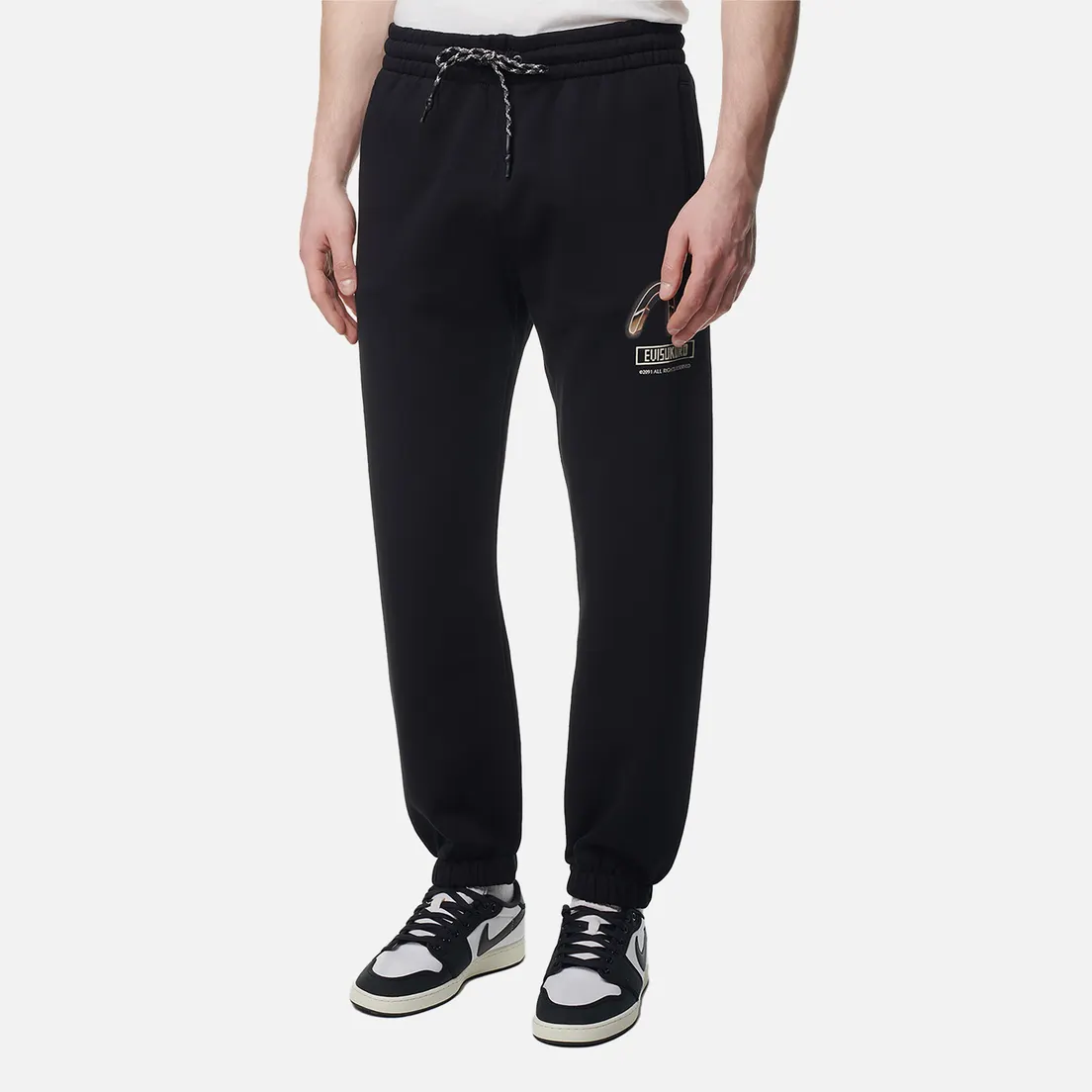 Evisu Мужские брюки Evisukuro Metallic Eect Printed