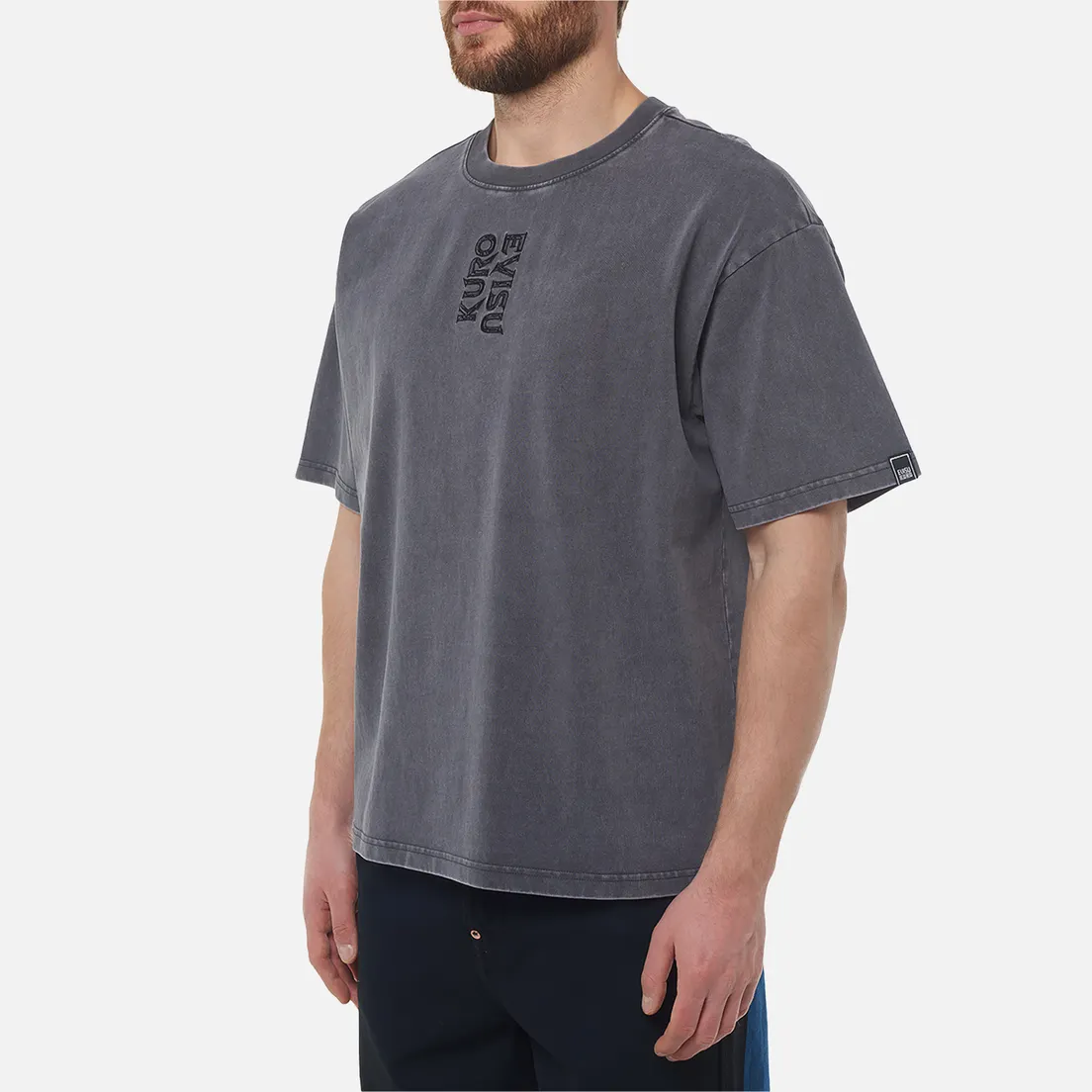 Evisu Мужская футболка Evisukuro Garment Dyed Paint Splatter