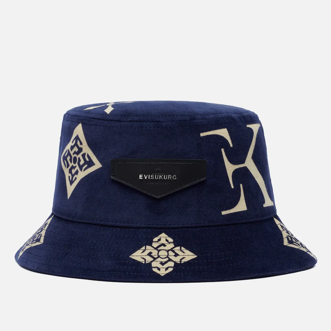 Evisu Панама Evisukuro All Over Monogram Velvet