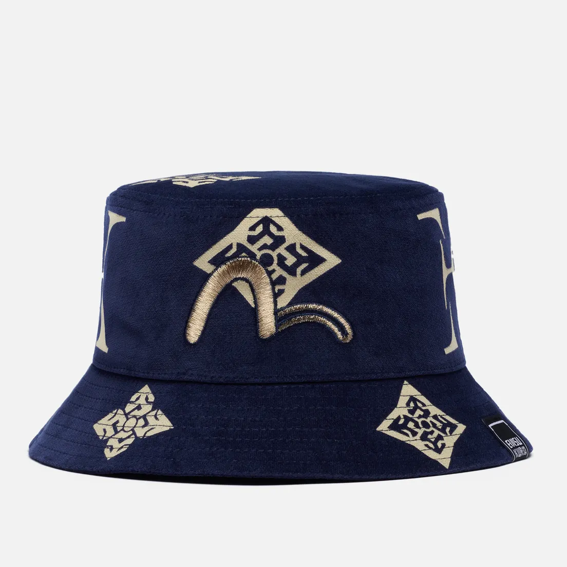 Evisu Панама Evisukuro All Over Monogram Velvet