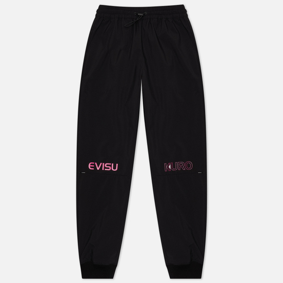 Женские брюки Evisu Evisukuro Zip Details Sport Black
