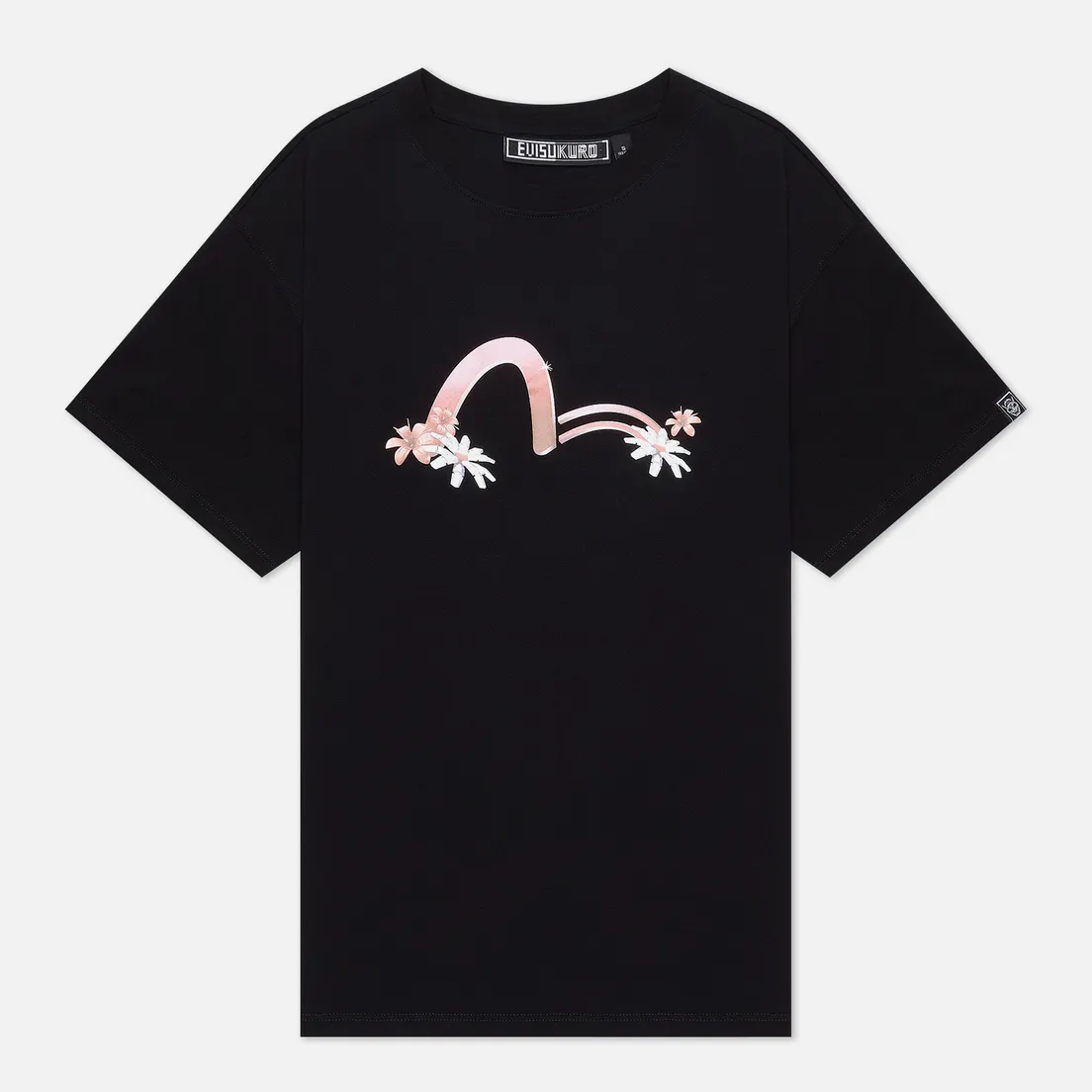 Evisu Женская футболка Floral Seagull