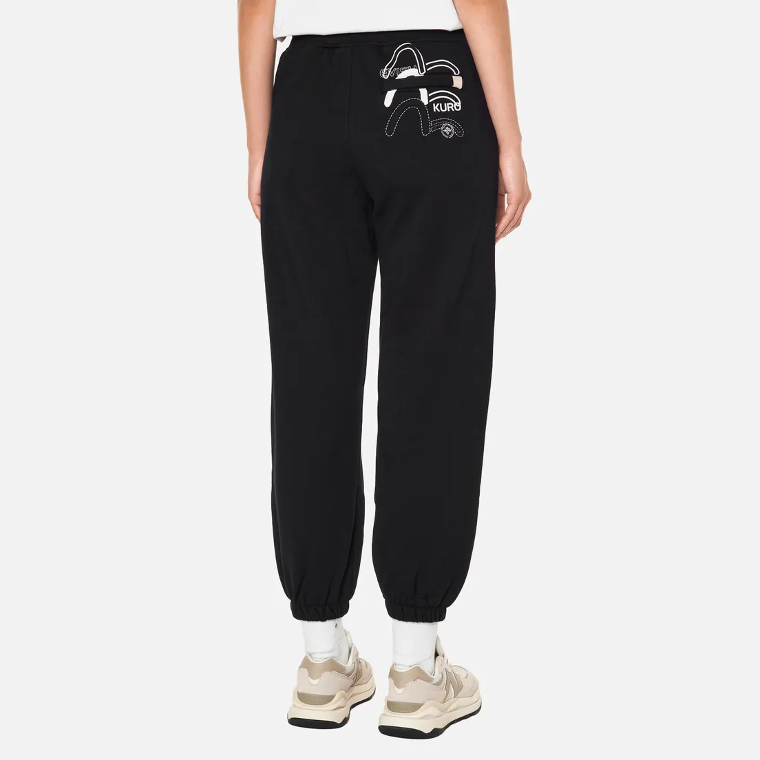 Evisu Женские брюки Evisukuro Logo Printed