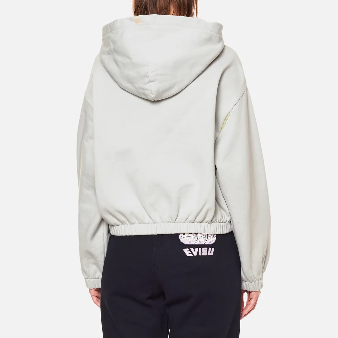 Evisu Женская толстовка Evisukuro Logo Printed Hoodie