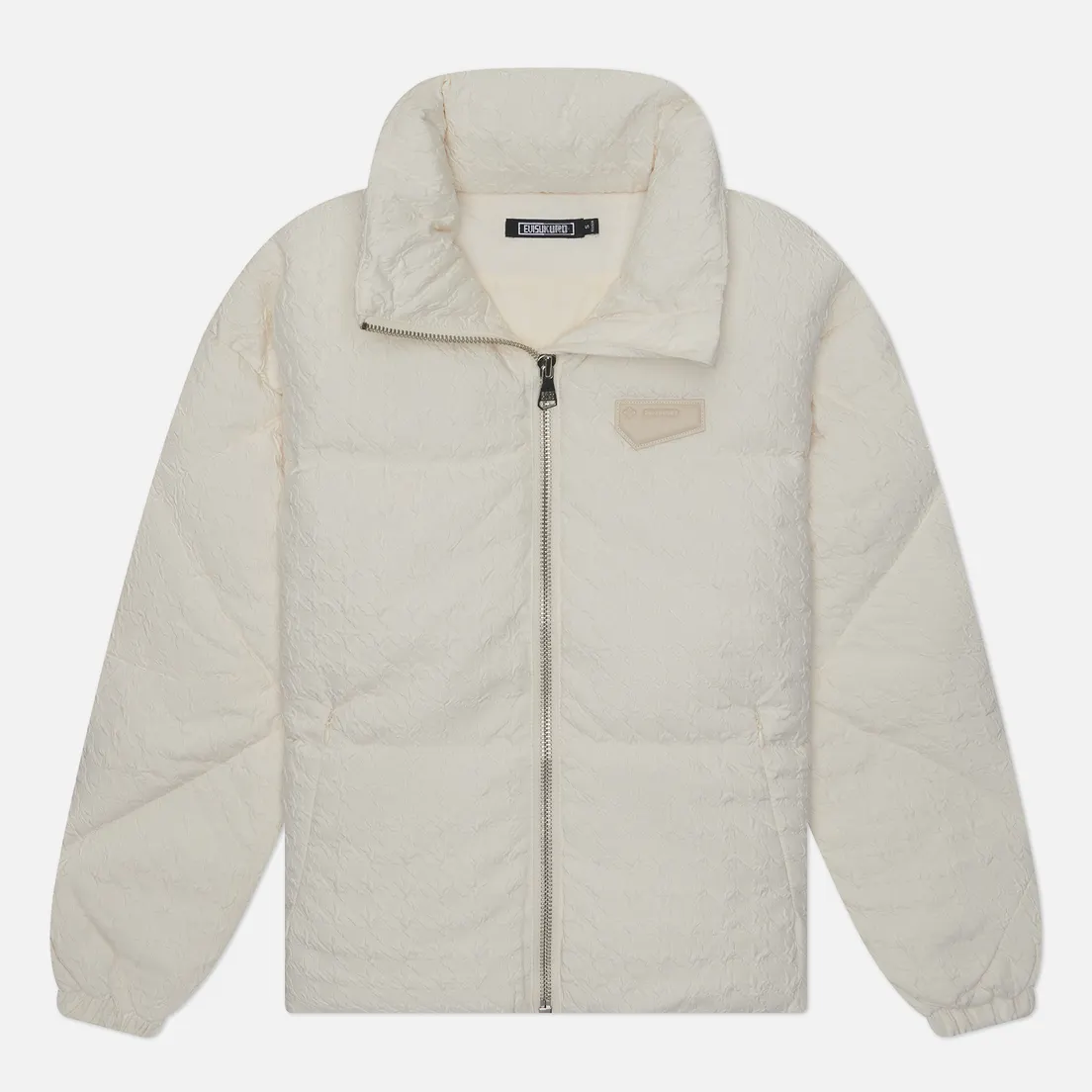 Evisu Женский пуховик Evisukuro Embroidered Seagull Appliqued Down