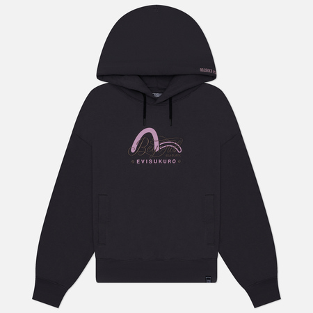 Женская толстовка Evisu Evisukuro Embroidered Seagull Hoodie, цвет серый, размер M