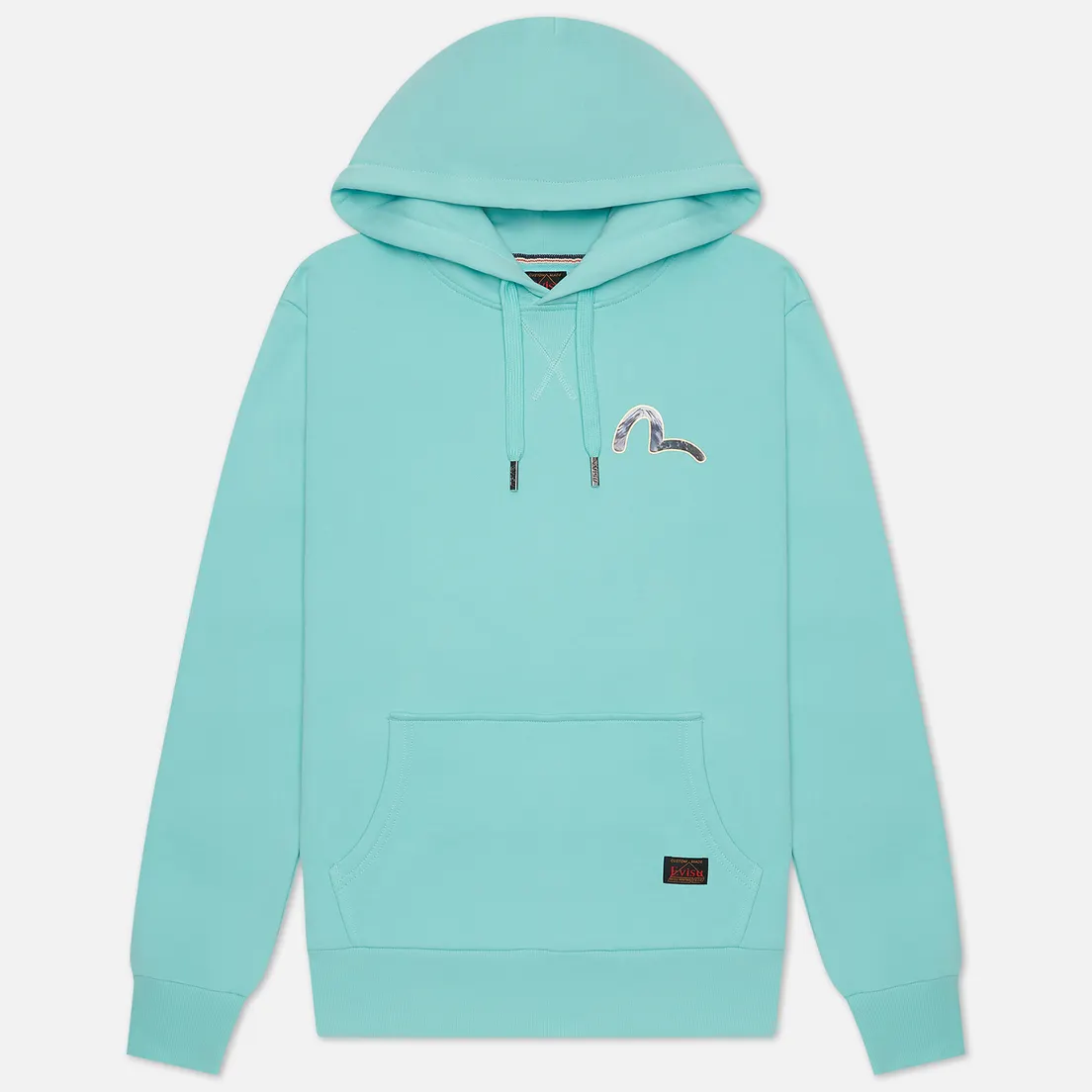 Evisu Мужская толстовка Fuji Mountain Taka All Over Print Daicock Hoodie