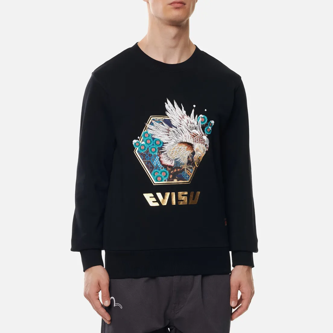Evisu Мужская толстовка Heritage Taka Embroidery