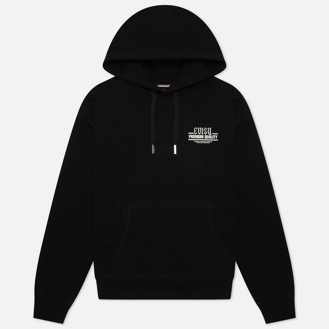 Evisu Мужская толстовка Godhead Banknote Print Zip-Up Hoodie