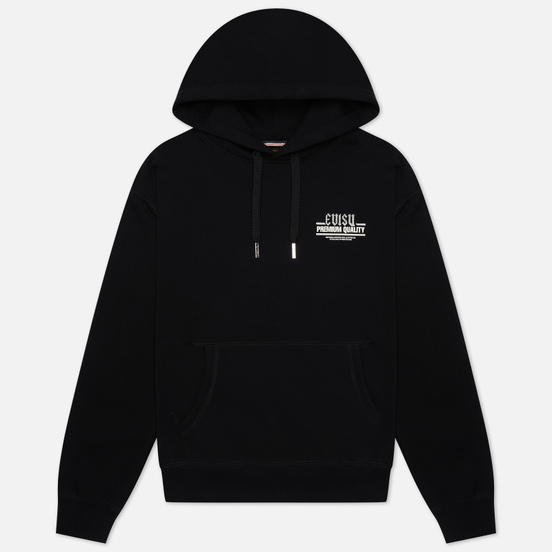 Мужская толстовка Evisu Godhead Banknote Print Zip-Up Hoodie Black