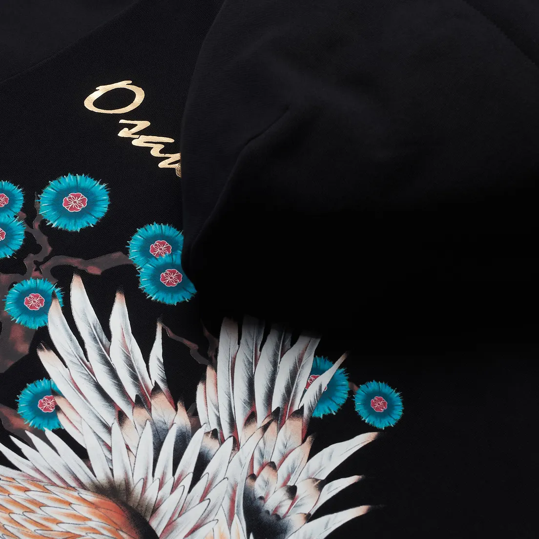 Evisu Мужская толстовка Taka Print Zip-Up Hoodie