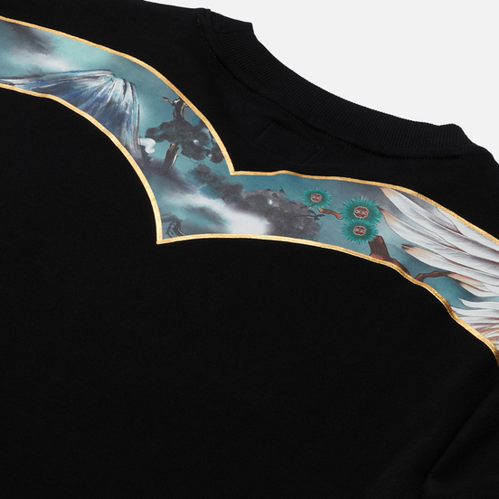 Мужская толстовка Evisu Heritage Fuji Mountain Taka All Over Print Daicock Black