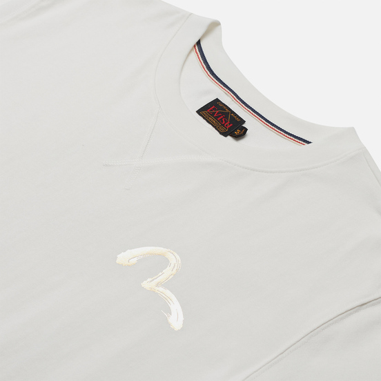 Мужская футболка Evisu Taka With Birdies Print Off White