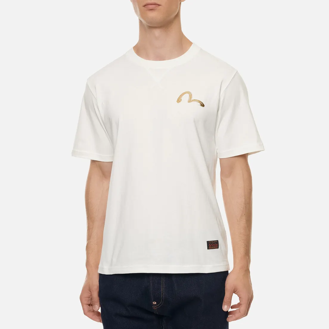 Evisu Мужская футболка Taka With Birdies Print